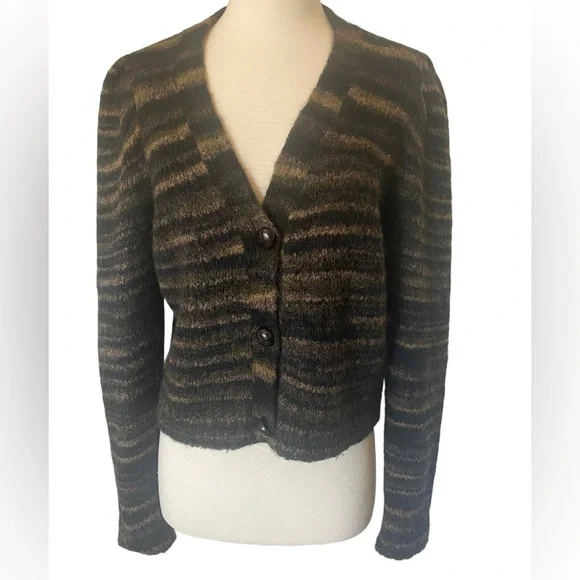 Veronica Beard Embry Puff Sleeve Cardigan - Picture 7 of 15